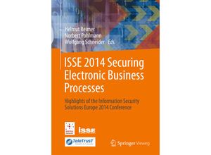 9783658067076 - ISSE 2014 Securing Electronic Business Processes Kartoniert (TB)