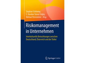 9783658070724 - Risikomanagement in Unternehmen Kartoniert (TB)