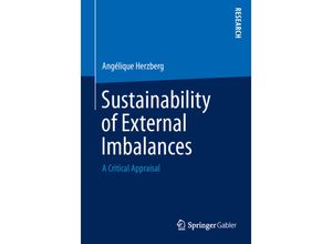 9783658070908 - Sustainability of External Imbalances - Angélique Herzberg Kartoniert (TB)