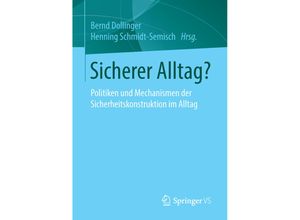 9783658072674 - Sicherer Alltag? Kartoniert (TB)