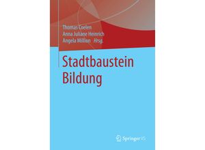 9783658073138 - Stadtbaustein Bildung Kartoniert (TB)