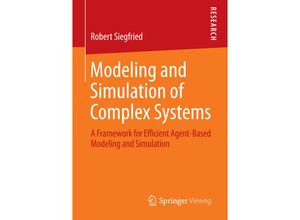 9783658075286 - Modeling and Simulation of Complex Systems - Robert Siegfried Kartoniert (TB)