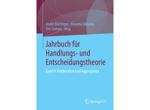 9783658075828 - Jahrbuch für Handlungs- und Entscheidungstheorie   Jahrbuch für Handlungs- und EntscheidungstheorieBd9 Kartoniert (TB)