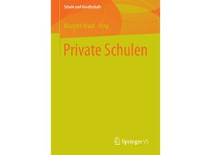 9783658077341 - Private Schulen Kartoniert (TB)