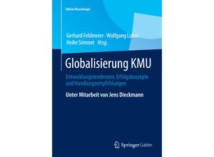 9783658078676 - Edition Rosenberger   Globalisierung KMU Kartoniert (TB)