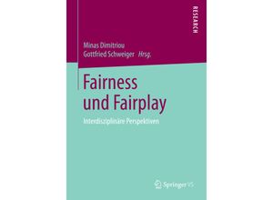 9783658086749 - Fairness und Fairplay Kartoniert (TB)