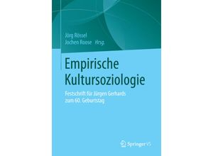 9783658087326 - Empirische Kultursoziologie Kartoniert (TB)