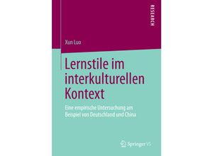 9783658091644 - Lernstile im interkulturellen Kontext - Xun Luo Kartoniert (TB)