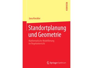 9783658092603 - Standortplanung und Geometrie - Jana Kreckler Kartoniert (TB)
