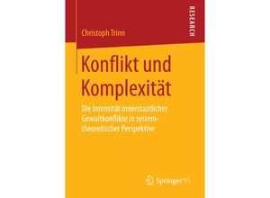 9783658096434 - Konflikt und Komplexität - Christoph Trinn Kartoniert (TB)