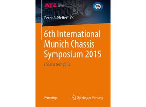 9783658097103 - Proceedings   6th International Munich Chassis Symposium 2015 Kartoniert (TB)