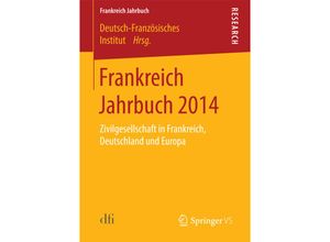 9783658098438 - Frankreich Jahrbuch   Frankreich Jahrbuch 2014 Kartoniert (TB)