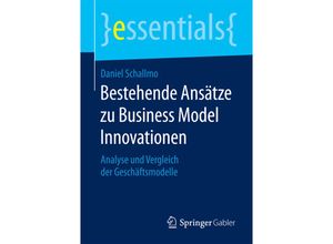 9783658099008 - Essentials   Bestehende Ansätze zu Business Model Innovationen - Daniel Schallmo Kartoniert (TB)