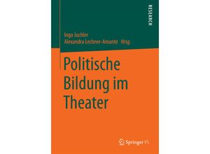 9783658099770 - Research   Politische Bildung im Theater Kartoniert (TB)