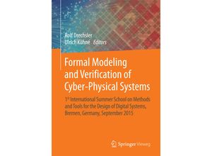 9783658099930 - Formal Modeling and Verification of Cyber-Physical Systems Kartoniert (TB)