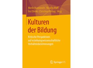 9783658100049 - Kulturen der Bildung Kartoniert (TB)