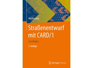 9783658100506 - Straßenentwurf mit CARD 1 - Veit Kuczora Kartoniert (TB)