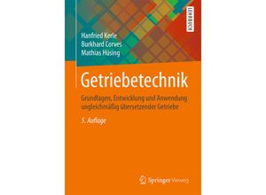 9783658100568 - Getriebetechnik - Hanfried Kerle Burkhard Corves Mathias Hüsing Kartoniert (TB)