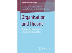 9783658100858 - Organisation und Theorie Kartoniert (TB)