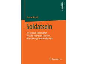 9783658101350 - Soldatsein - Kerstin Botsch Kartoniert (TB)