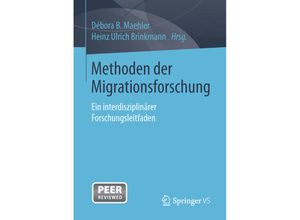 9783658103934 - Methoden der Migrationsforschung Kartoniert (TB)