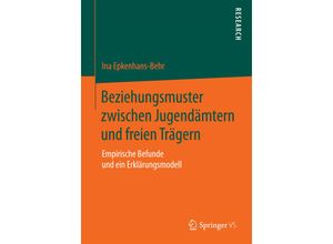 9783658106355 - Beziehungsmuster zwischen Jugendämtern und freien Trägern - Ina Epkenhans-Behr Kartoniert (TB)