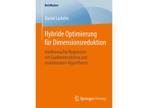 9783658107376 - BestMasters   Hybride Optimierung für Dimensionsreduktion - Daniel Lückehe Kartoniert (TB)