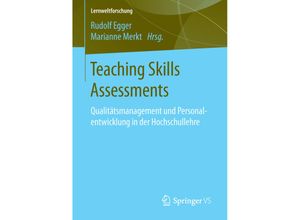 9783658108335 - Teaching Skills Assessments Kartoniert (TB)