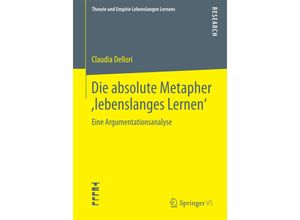 9783658109592 - Theorie und Empirie Lebenslangen Lernens   Die absolute Metapher lebenslanges Lernen - Claudia Dellori Kartoniert (TB)