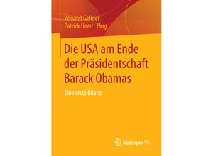 9783658110635 - Die USA am Ende der Präsidentschaft Barack Obamas Kartoniert (TB)