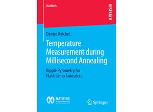 9783658113872 - MatWerk   Temperature Measurement during Millisecond Annealing - Denise Reichel Kartoniert (TB)