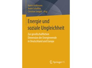 9783658117221 - Energie und soziale Ungleichheit Kartoniert (TB)