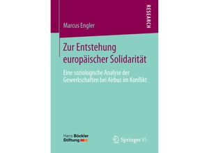 9783658118044 - Zur Entstehung europäischer Solidarität - Marcus Engler Kartoniert (TB)