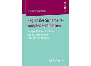 9783658118952 - Regionaler Sicherheitskomplex Zentralasien - Yelena Symonchuk Kartoniert (TB)