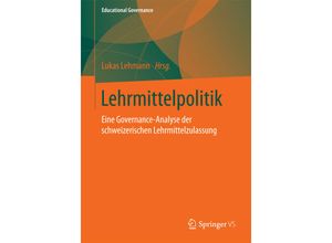 9783658122751 - Lehrmittelpolitik Kartoniert (TB)
