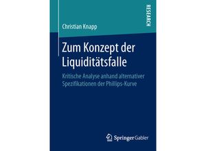 9783658123390 - Zum Konzept der Liquiditätsfalle - Christian Knapp Kartoniert (TB)