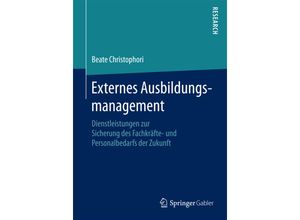 9783658123581 - Research   Externes Ausbildungsmanagement - Beate Christophori Kartoniert (TB)