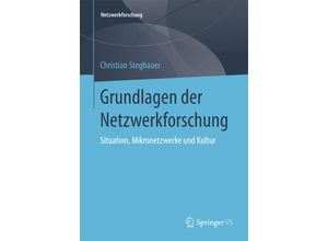 9783658126490 - Netzwerkforschung   Grundlagen der Netzwerkforschung - Christian Stegbauer Kartoniert (TB)