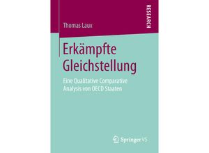 9783658129958 - Erkämpfte Gleichstellung - Thomas Laux Kartoniert (TB)