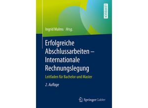 9783658130046 - Erfolgreiche Abschlussarbeiten - Internationale Rechnungslegung Kartoniert (TB)