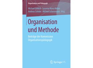 9783658132989 - Organisation und Methode Kartoniert (TB)