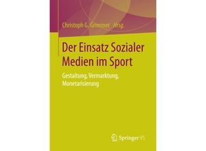 9783658135874 - Der Einsatz Sozialer Medien im Sport Kartoniert (TB)