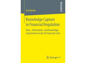 9783658136659 - Knowledge Capture in Financial Regulation - Eva Becker Kartoniert (TB)