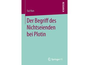 9783658137908 - Der Begriff des Nichtseienden bei Plotin - Sui Han Kartoniert (TB)