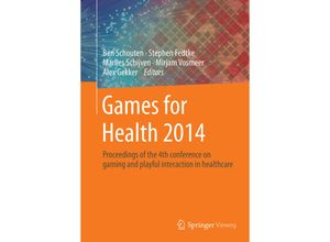 9783658140892 - Games for Health 2014 Kartoniert (TB)