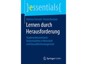 9783658141417 - Essentials   Lernen durch Herausforderung - Dietmar Sternad Florian Buchner Kartoniert (TB)