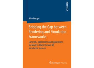 9783658144005 - Bridging the Gap between Rendering and Simulation Frameworks - Nico Hempe Kartoniert (TB)