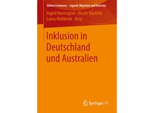 9783658144623 - Edition Centaurus - Jugend Migration und Diversity   Inklusion in Deutschland und Australien Kartoniert (TB)