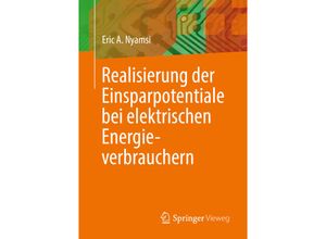 9783658147143 - Realisierung der Einsparpotentiale bei elektrischen Energieverbrauchern - Eric A Nyamsi Kartoniert (TB)