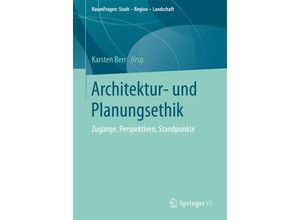 9783658149727 - RaumFragen Stadt - Region - Landschaft   Architektur- und Planungsethik Kartoniert (TB)